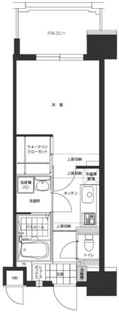 エンクレスト博多駅東の物件間取画像